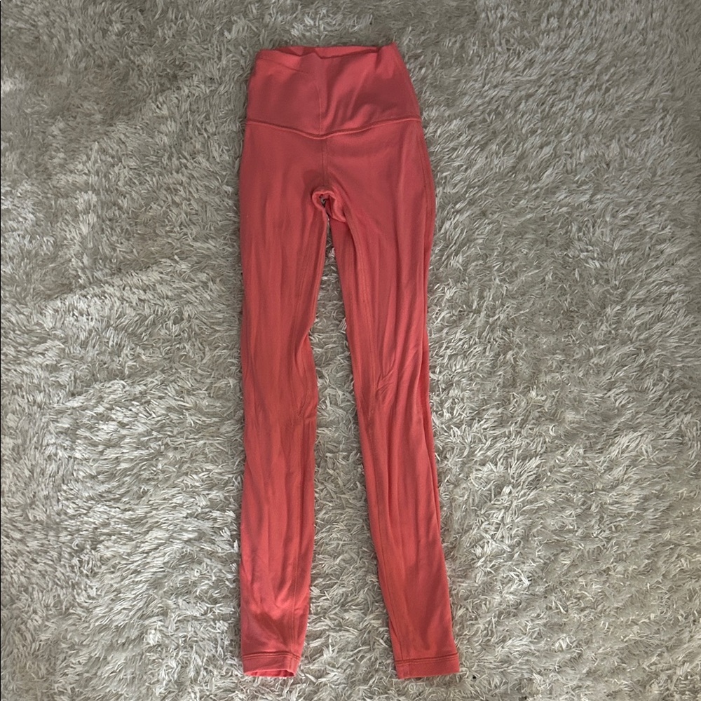 lululemon athletica Coral Leggings